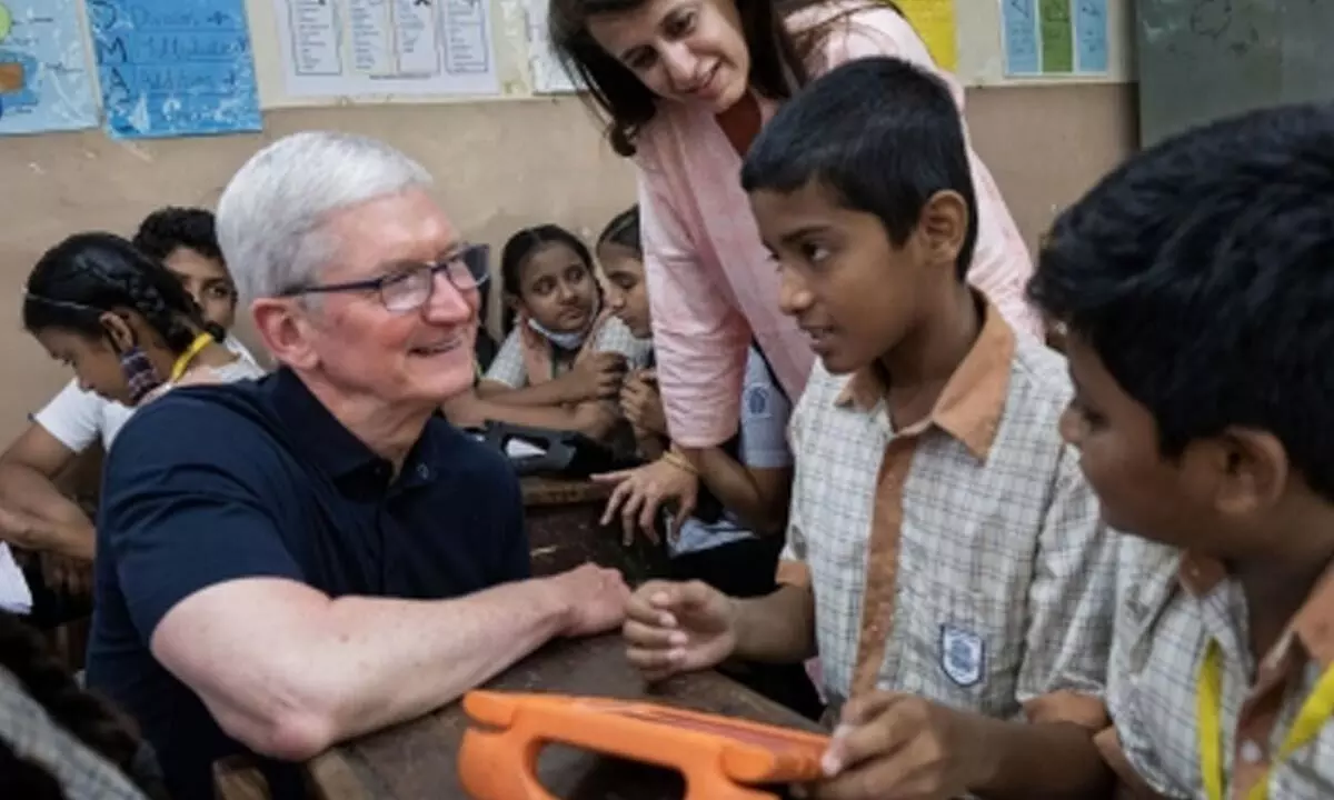 I wish more Indian kids, including girls, learn coding early: Tim Cook