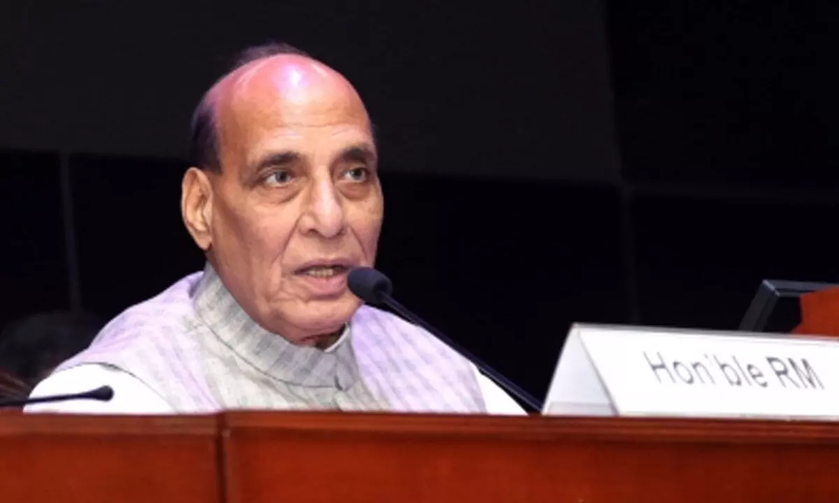 Union Defence Minister Rajnath Singh