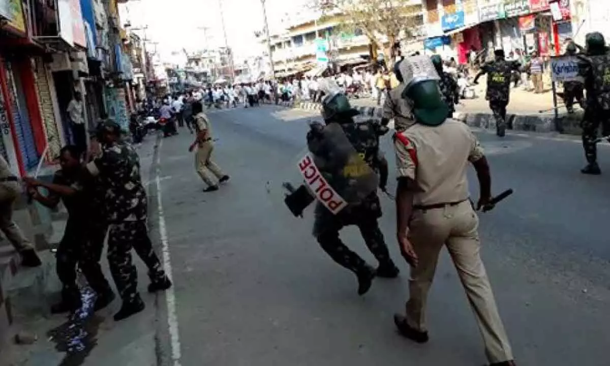 Kadapa: YSR district tense, police deployed in Pulivendula