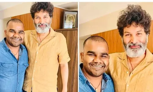 Director Trivikram Aplauds Priyadarshi and Venu Yeldandis performance in Balagam
