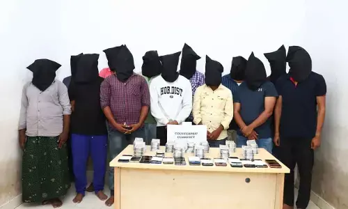 Rangareddy: Notorious Inter-state counterfeit currency racket busted, 13 held