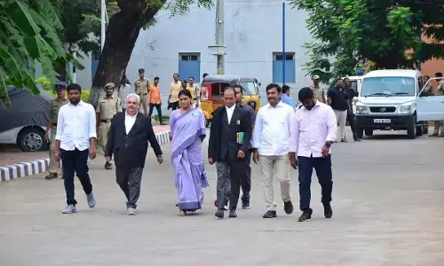 Hyderabad: YS Sharmila gets bail, walks out of jail