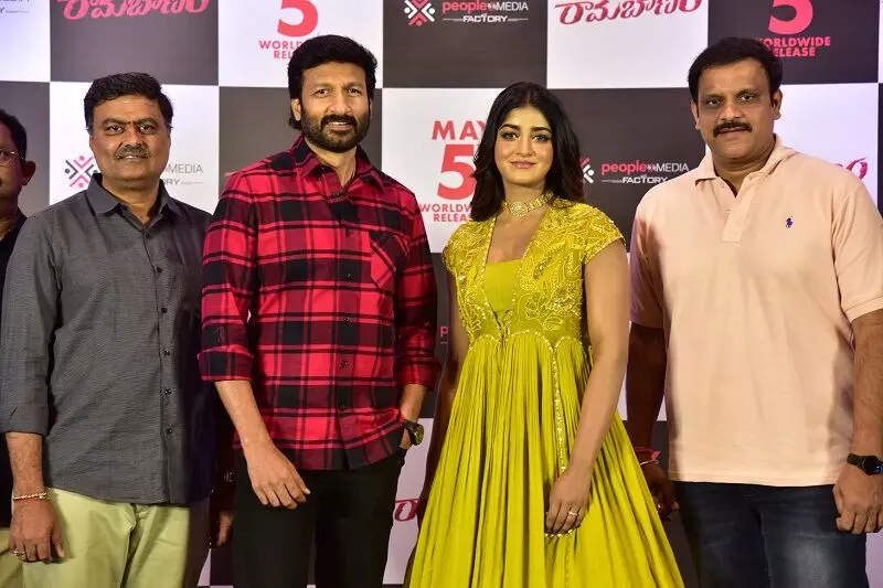 Ramabanam is a proper mix of entertainment, sentiment and action meant for fans and family crowds: Macho star Gopichand