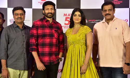 Ramabanam is a proper mix of entertainment, sentiment and action meant for fans and family crowds: Macho star Gopichand