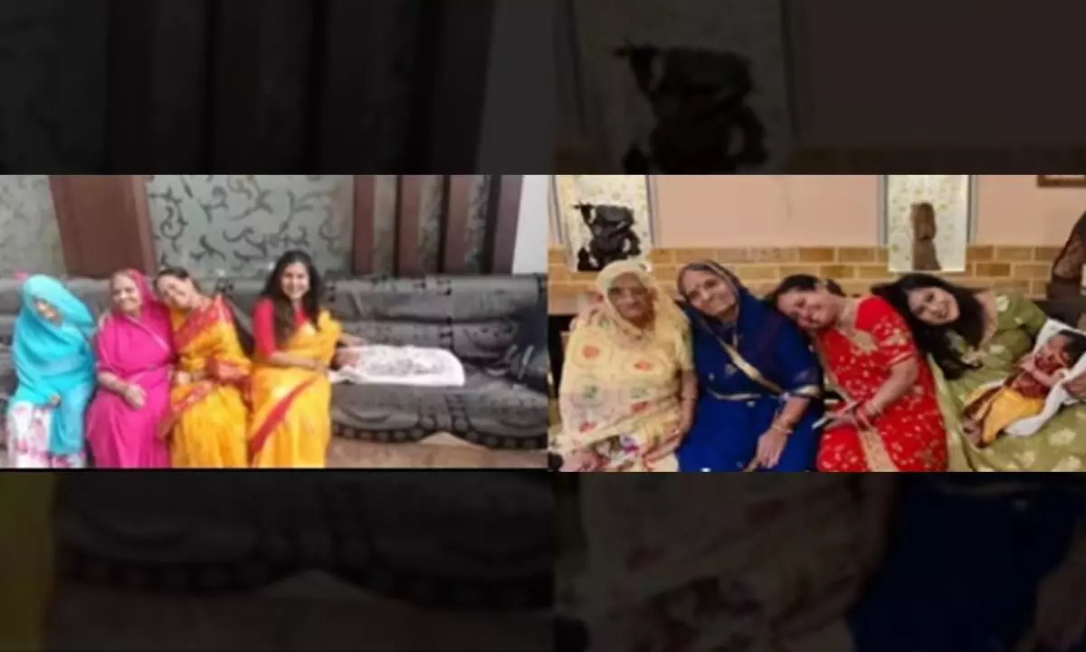 The trending video to see five generations of a family in one frame, which is sure to make your day!