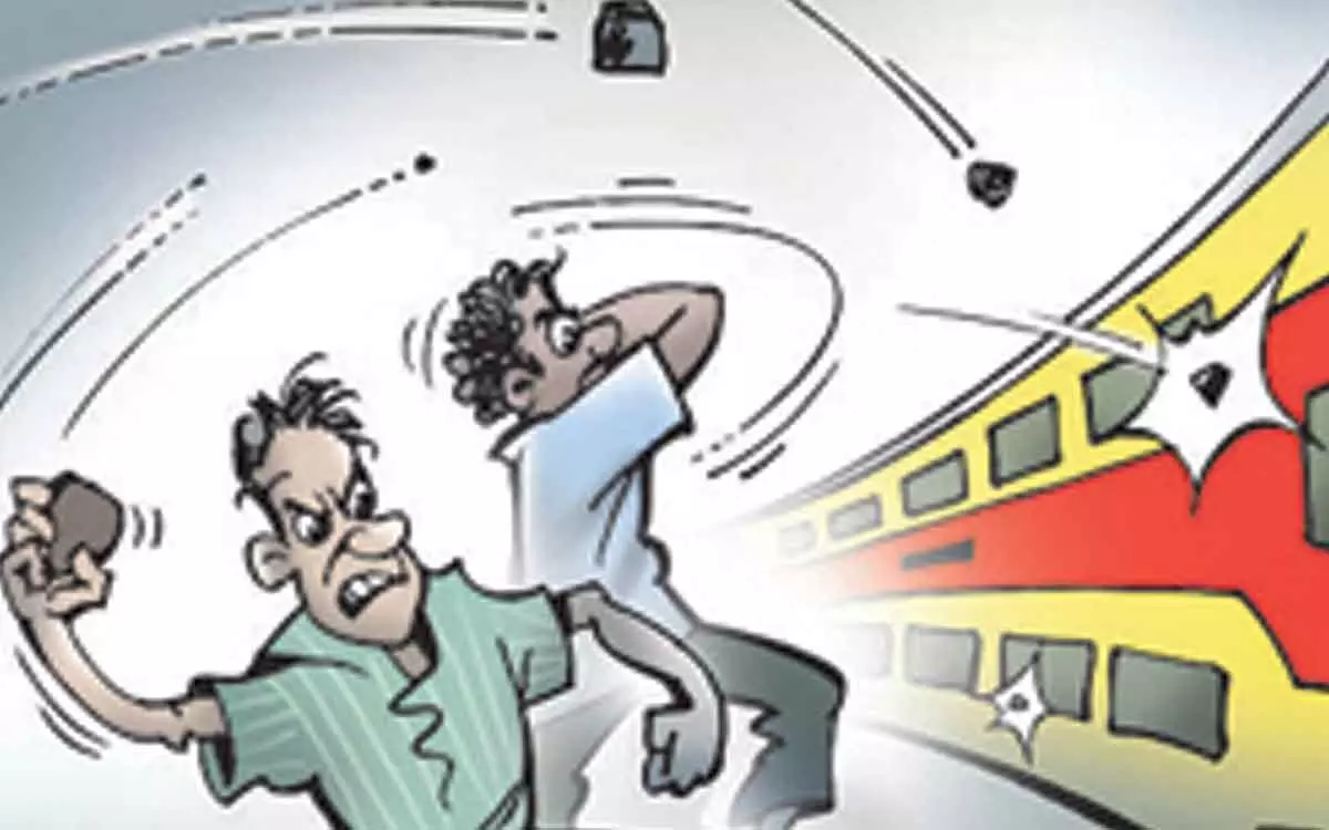 Vijayawada: Awareness campaign against stone pelting on trains launched