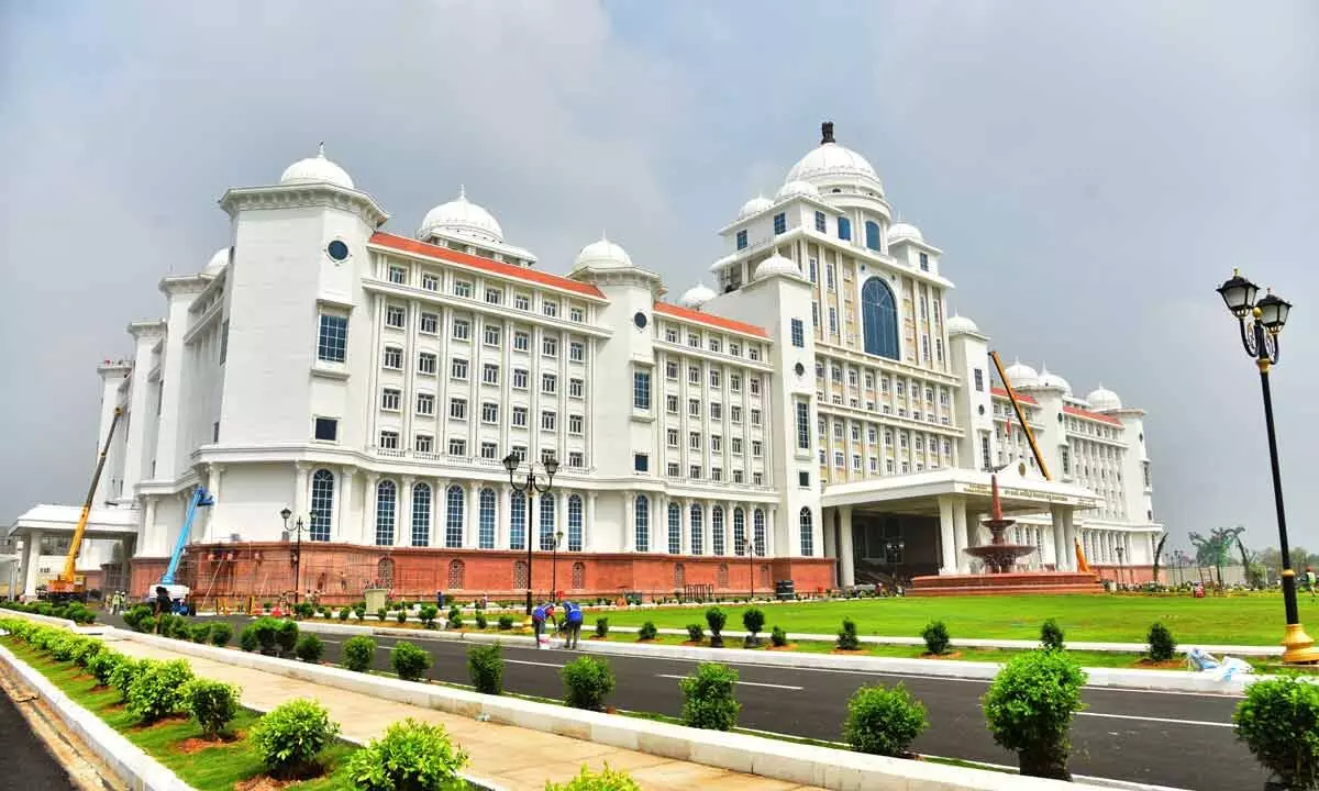 Dr BR Ambedkar Telangana State Secretariat