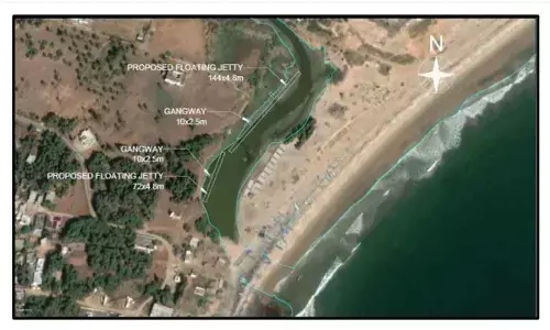 Vizianagaram: Floating jetty, a boon for fishermen