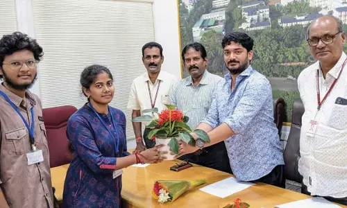 Bhimavaram: 2 SRKR students get placement with `6.5 lakh package