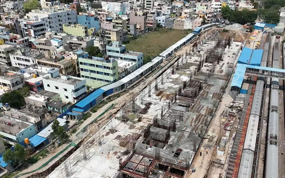 Tirupati station upgradation works gather momentum