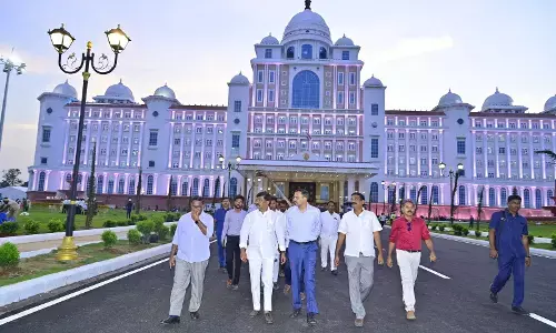 Telangana new secretariat LIVE UPDATES: Chief Minister KCR to arrive at Secretariat by 1.20pm