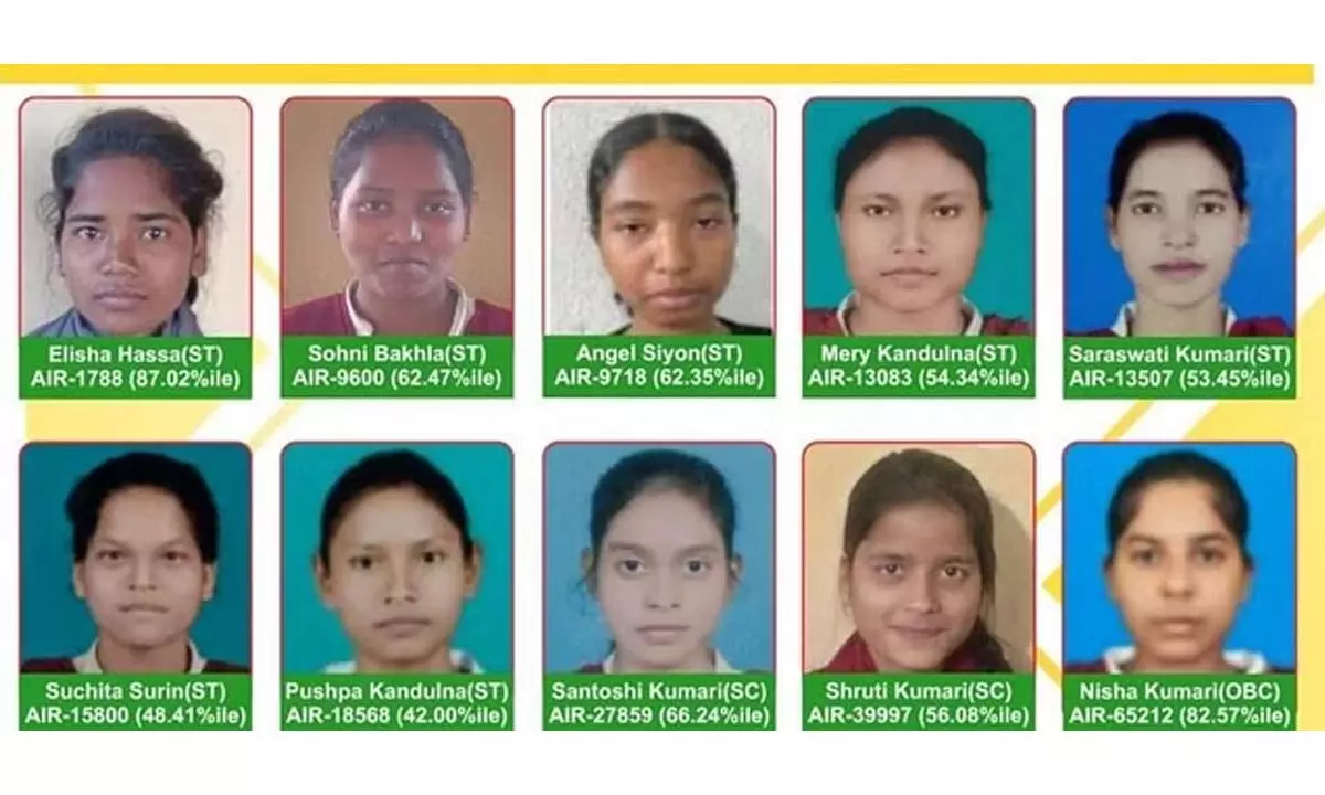 10 Tribal Girls From Jharkhand Maoist Get Qualified For JEE Mains 2023