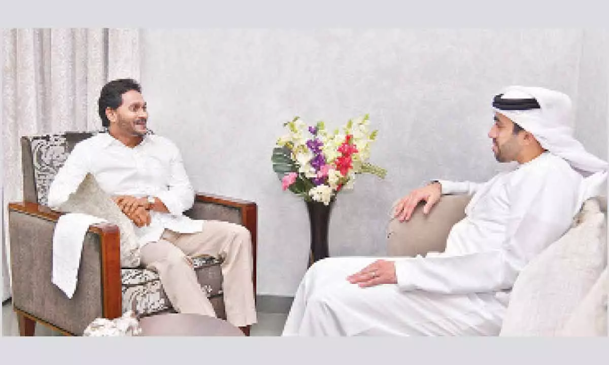 Vijayawada: UAE ambassador calls on CM Y S Jagan Mohan Reddy