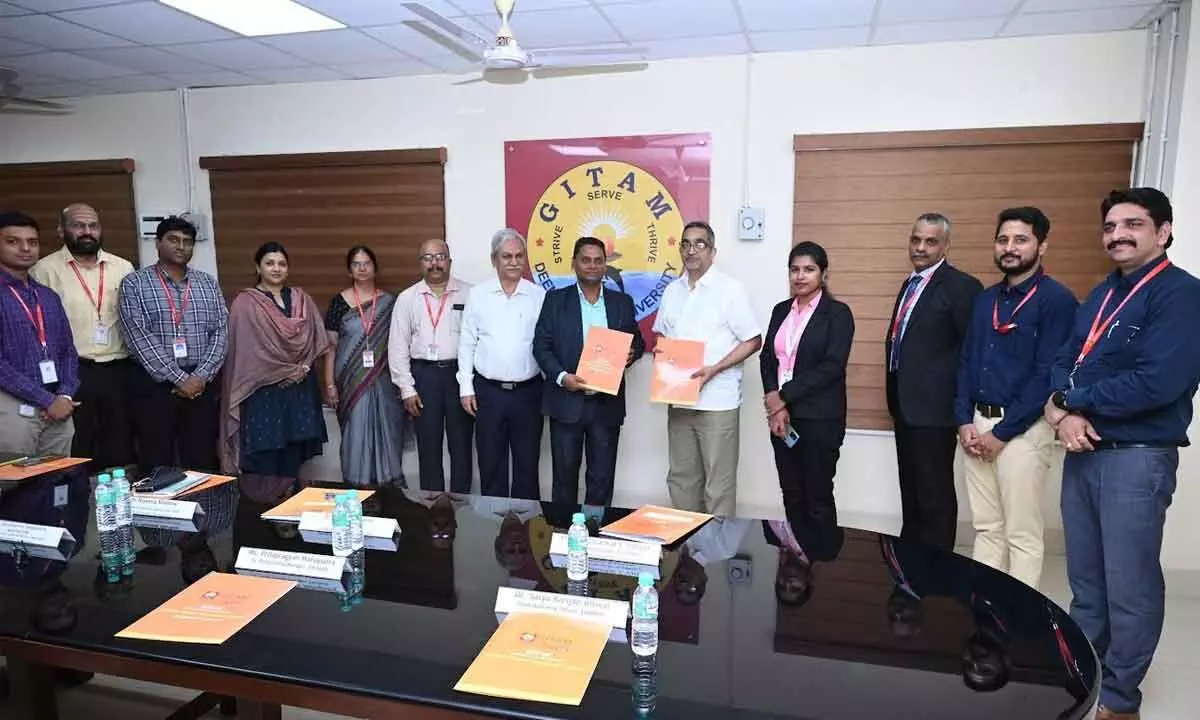Visakhapatnam: GITAM inks pact with Edu Skills Foundation