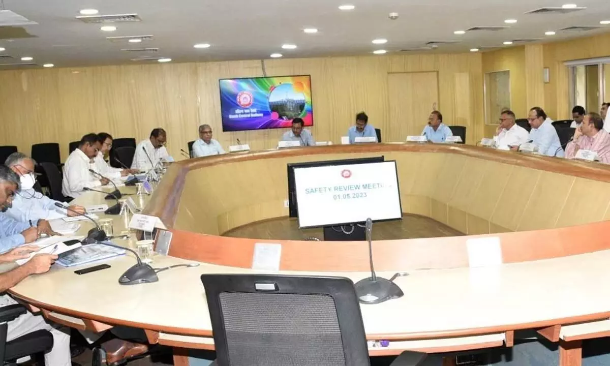 Review meeting held on safety train operation