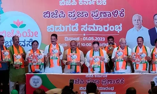 BJP manifesto showers sops on Bengaluru city