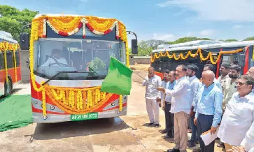 Tirupati: APSRTC launches Tirupati-Kadapa electric bus service