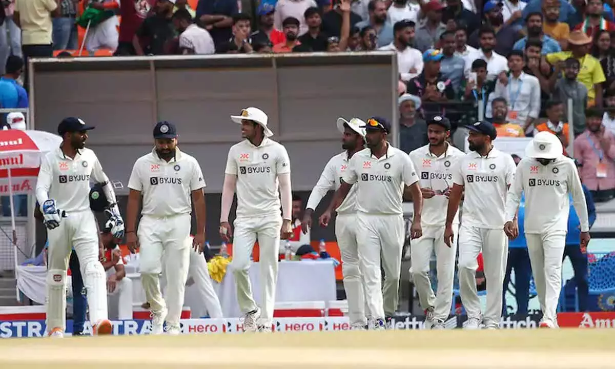 India have 121 rating points in the latest Test rankings