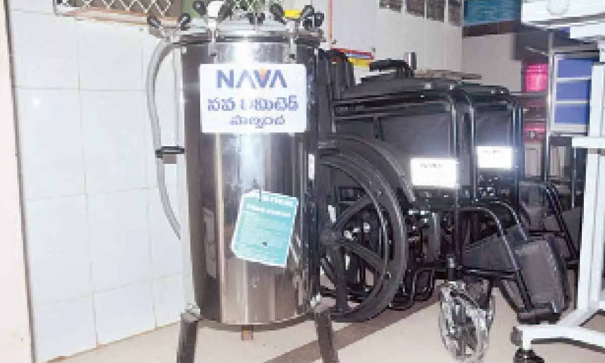 Kothagudem: Nava Ltd provides medical equipment to  Primary Health Centre