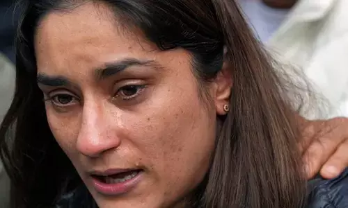 Indian wrestler Vinesh Phogat