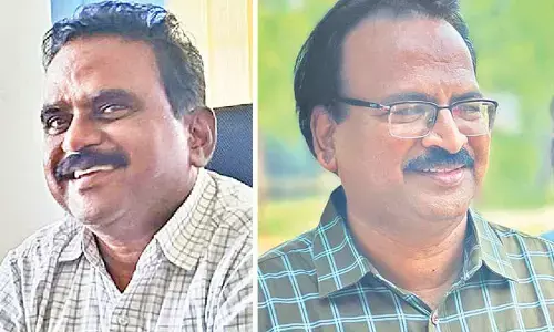 Tirupati DEO Dr V Sekhar and District Nodal officer G Suresh