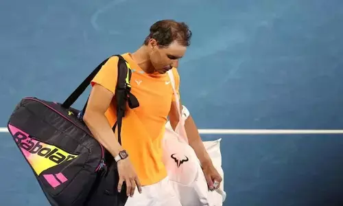Rafael Nadal has not played since the Australian Open