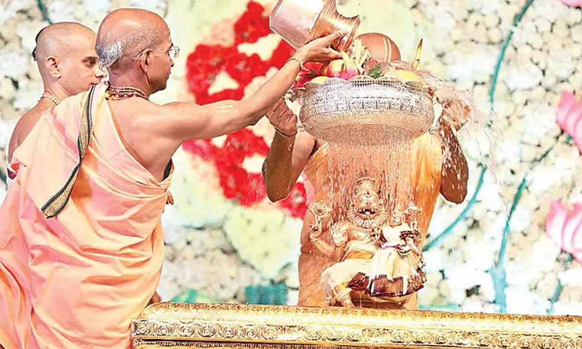 Sri Narasimha Jayanthi celebrated on grand scale