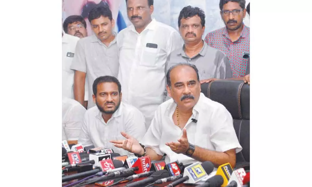 Ongole: MLA Balineni Srinivasa Reddy says he is targeted by seniors in own party