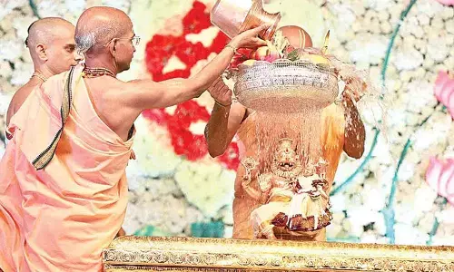 Sri Narasimha Jayanthi celebrated on grand scale