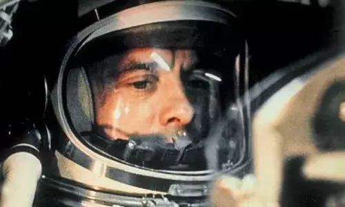 The first human being into space