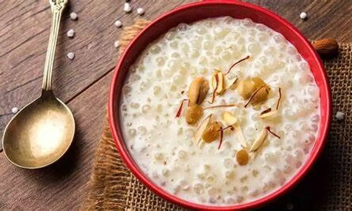 Sabudana Kheer is super easy desert.