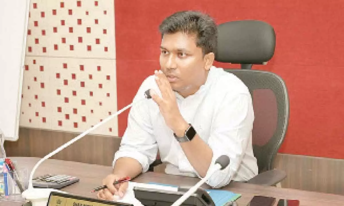 Chittoor: Collector S Shanmohan sets June 10 deadline for Nadu-Nedu works