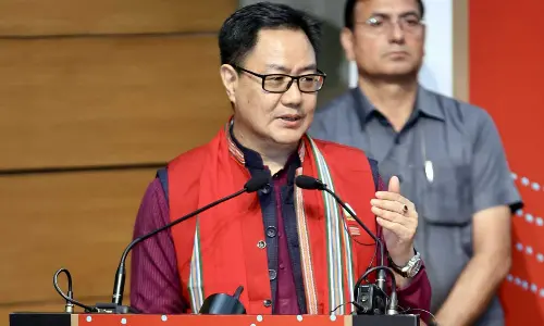 Union minister Kiren Rijiju