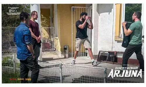 Varun Tej Is All Busy Prepping Up For High Octane Action Sequences For Gandeevadhari Arjuna In Budapest…