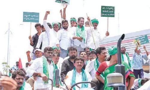 Khammam: MP Ponguleti Srinivas Reddy comes down on BRS government