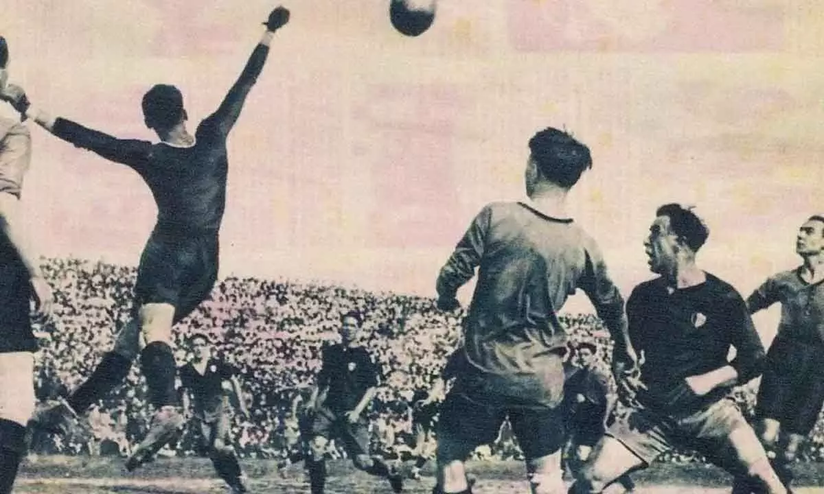 The first games of Italian football league system was played