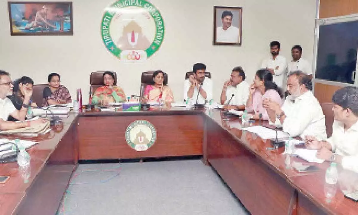 Tirupati: Municipal Corporation of Tirupati panel gives nod for development works