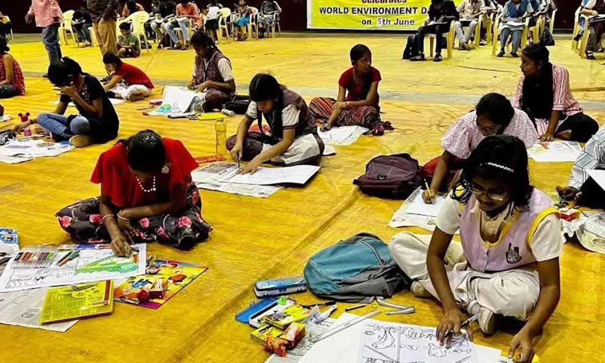 Visakhapatnam: Poster, essay contest held to save environs
