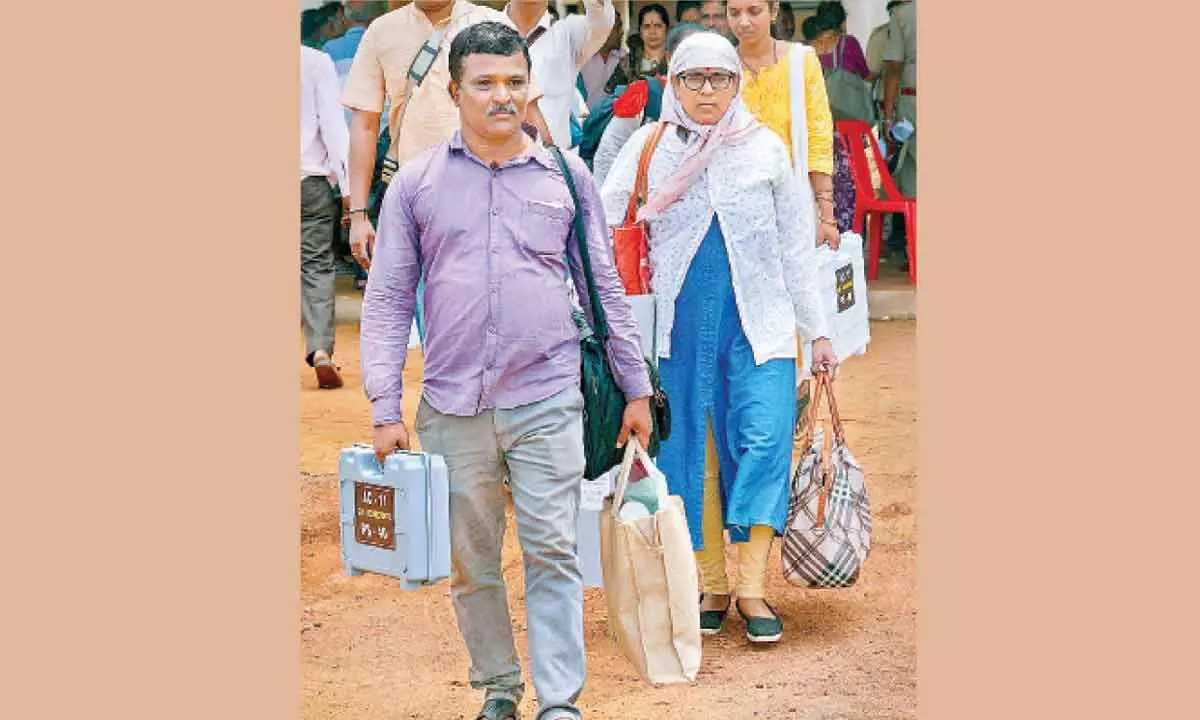 Benguluru: Voters miss free meals by a whisker