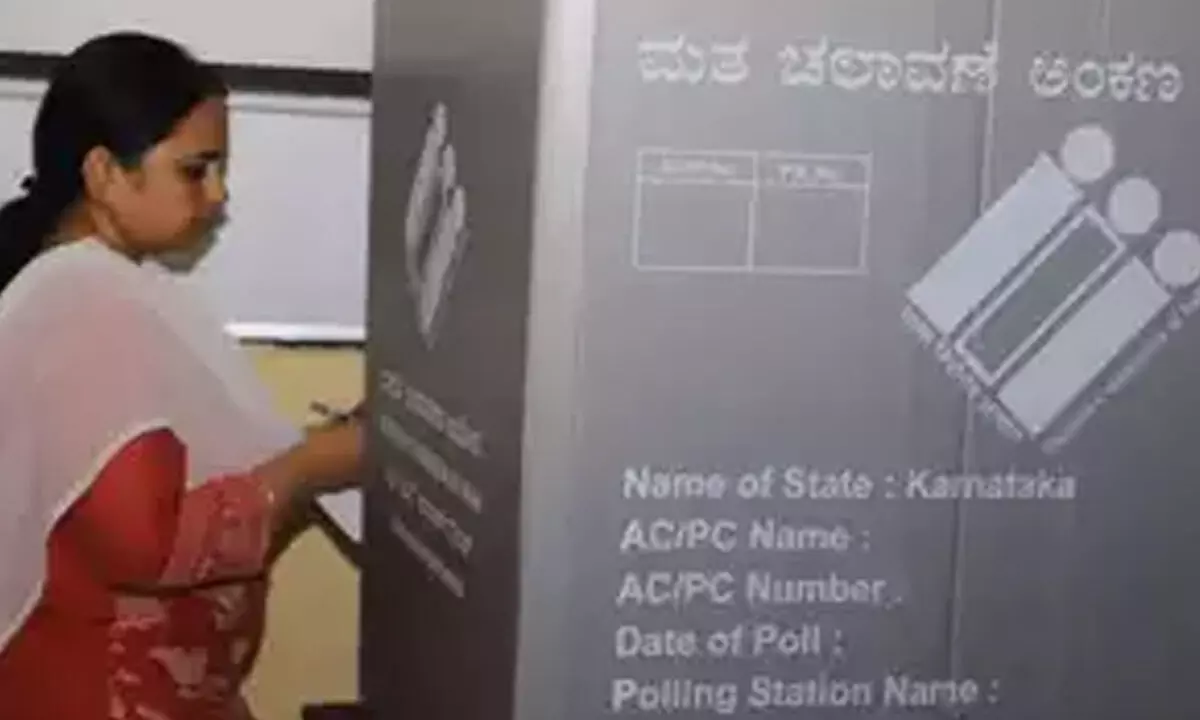 8.21% Voter Turnout Recorded Till 9 A.M. In Karnataka Assembly Elections