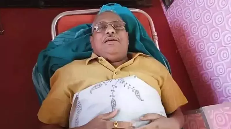 Karnataka elections 2023: A bedridden person arrives in an ambulance to vote