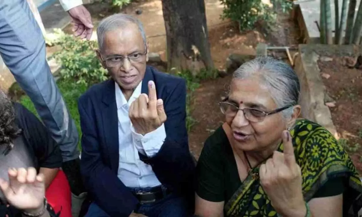 If we don’t vote, we have no right to criticise: Narayana Murthy