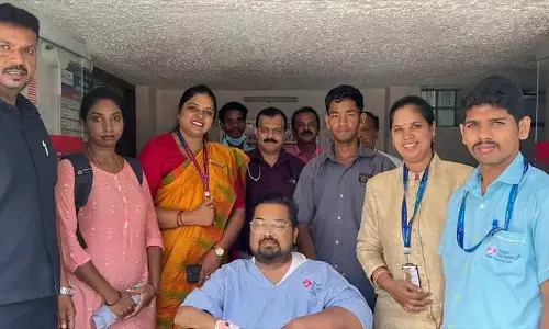 Karnataka Elections 2023: A patient suffering from a kidney problem cast his vote