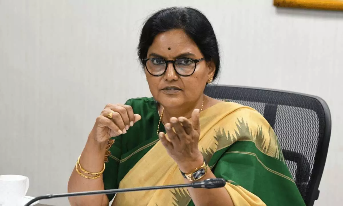Telangana State Chief Secretary Santhi Kumari