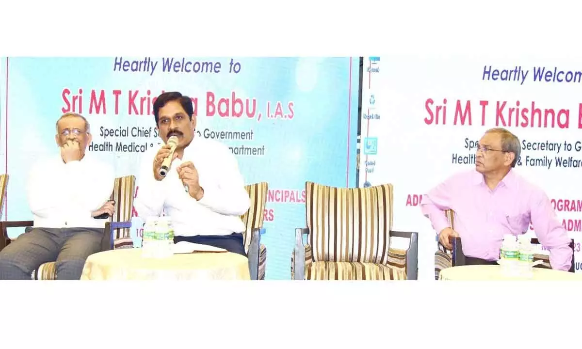 Vijayawada: Government keen to extend AIIMS-type medical care, says Special Chief Secretary Krishna Babu
