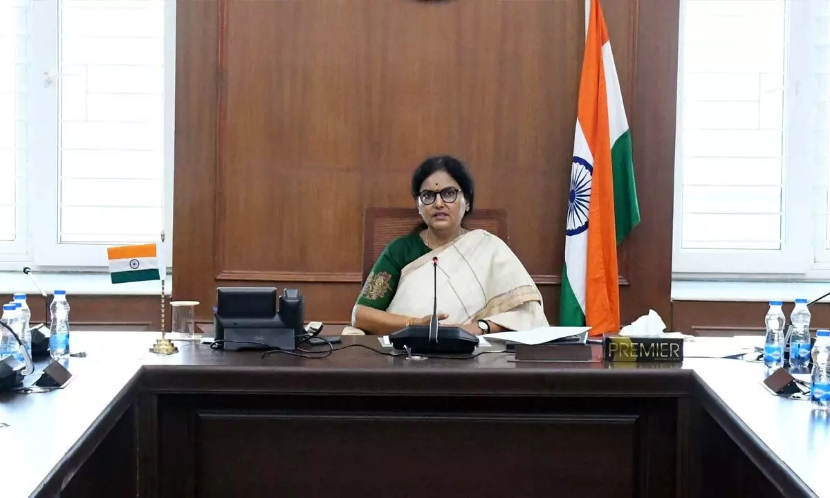 Chief Secretary Santhi Kumari