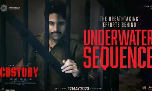 The Making Of The Under Water Sequence From Naga Chaitanya And Krithi Shetty’s ‘Custody’ Is Unveiled Ahead Of The Release