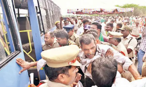 Vijayawada: Tension in Amaravati capital region