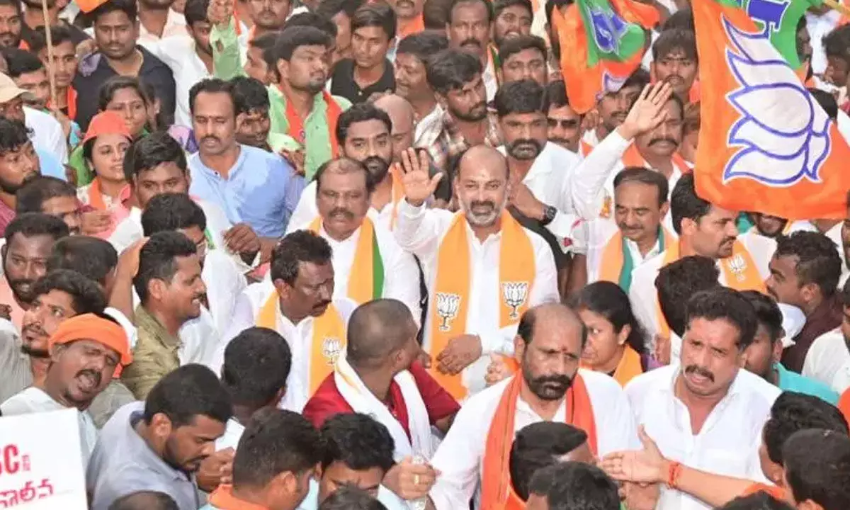 Telangana: BJP to hold ‘Hindu Ekta Yatra’ in Karimnagar