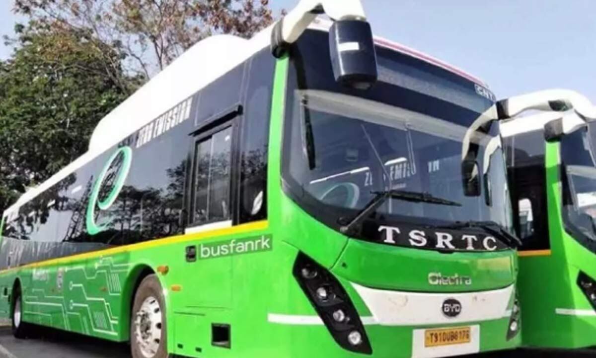 TSRTC’s electric AC buses to hit the roads today